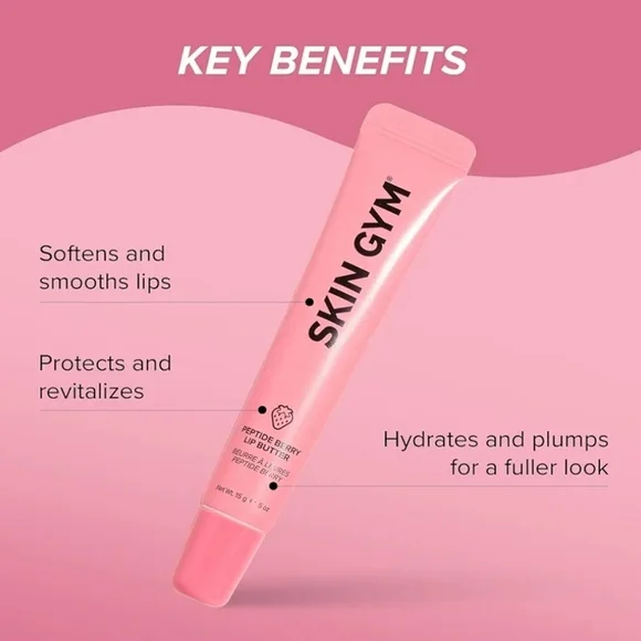 SKIN GYM Peptide Berry Lip Butter, NEW. - Picture 3 of 6